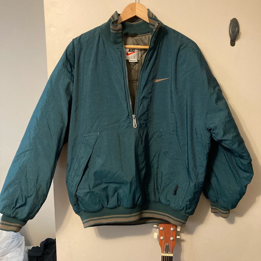 Vintage Nike half zip jacket